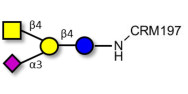 GM2 Ganglioside oligosaccharide grafted on CRM197