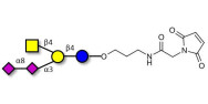 GD2 Ganglioside oligosaccharide linked to maleimide (Linker-MAL A)