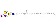 GD2 Ganglioside oligosaccharide with terminal azide (Linker-N3 A)
