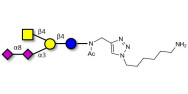 GD2 Ganglioside oligosaccharide with free terminal amine (Linker-NH2 D)