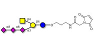 GT2 Ganglioside oligosaccharide linked to maleimide (Linker-MAL A)