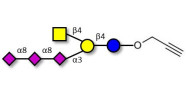 GT2 Ganglioside oligosaccharide with terminal alkyne (Linker-CΞCH B)