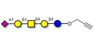 GM1b Ganglioside oligosaccharide with terminal alkyne (Linker-CΞCH B)