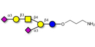 GD1a Ganglioside oligosaccharide with free terminal amine (Linker-NH2 A)