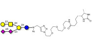 GD1b Ganglioside oligosaccharide linked to desthiobiotin (Linker-DBT-A)