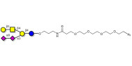 GD1b Ganglioside oligosaccharide with terminal azide (Linker-N3 A)