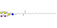 GD1b Ganglioside oligosaccharide with stearic chain (Linker-STEA A)