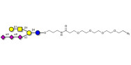 GT1c Ganglioside oligosaccharide with terminal azide (Linker-N3 A)