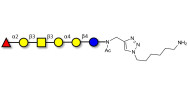 Globo-H hexaose / Stage Specific Embryonic Antigen 3b (SSEA-3b) with free terminal amine (Linker-NH2 D)