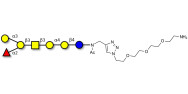Globo-B heptaose with free terminal amine (Linker-NH2 B)