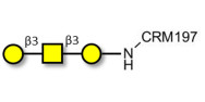 Core type 4 (Gb5 triose core structure) grafted on CRM197