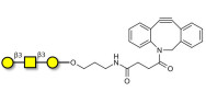 Core type 4 (Gb5 triose core structure) with DBCO (Linker-DBCO A)