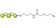 Core type 4 (Gb5 triose core structure) with terminal azide (Linker-N3 B)