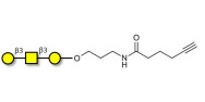 Core type 4 (Gb5 triose core structure) with terminal alkyne (Linker-CΞCH C)