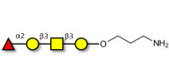 Blood group H antigen tetraose type 4 with free terminal amine (Linker-NH2 A)