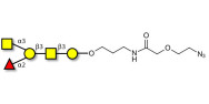 Blood group A antigen pentaose type 4 with terminal azide (Linker-N3 B)