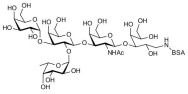 Blood group B antigen pentaose type 4 grafted on BSA