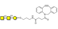 Forssman antigen triose with DBCO (Linker-DBCO A)