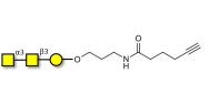 Forssman antigen triose with terminal alkyne (Linker-CΞCH C)