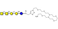 Isoforssman antigen pentaose with free terminal amine (Linker-NH2 C)