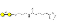 α1-4 galactobiose with cyclic di-thiol (Linker-LIPO A)