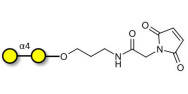 α1-4 galactobiose linked to maleimide (Linker-MAL A)