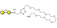 α1-4 galactobiose with free terminal amine (Linker-NH2 C)