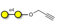 α1-4 galactobiose with terminal alkyne (Linker-CΞCH B)