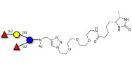 2',2-Difucosyllactose linked to desthiobiotin (Linker-DBT-A)