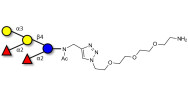 Fucosyl B antigen pentaose type 5 with free terminal amine (Linker-NH2 B)