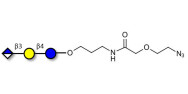 Glucuronyl-lactose with terminal azide (Linker-N3 B)