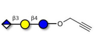 Glucuronyl-lactose with terminal alkyne (Linker-CΞCH B)