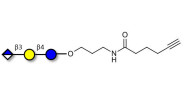 Glucuronyl-lactose with terminal alkyne (Linker-CΞCH C)