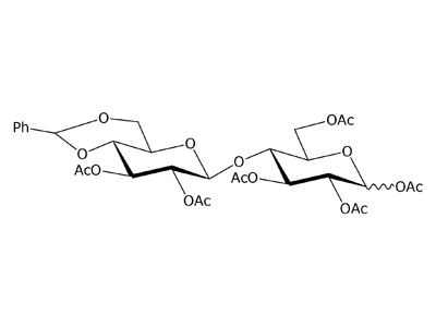1,2,2',3,3',6-Hexa-O-acetyl-4',6'-O-benzylidene-D-cellobiose