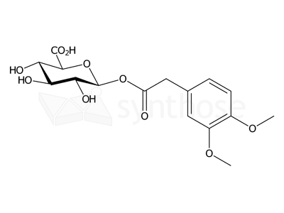 Homoveratric acid acyl-β-D-glucuronide