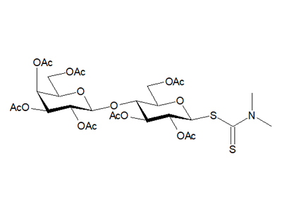 2,3,6,2',3',4',6'-Hepta-O-acetyl-1-thio-β-D-lactose 1-(dimethylcarbamodithioate)