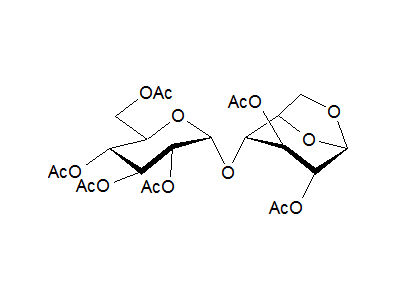 1,6-Anhydro-β-D-maltose hexaacetate