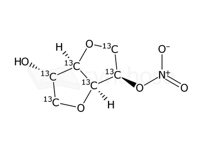 Isosorbide-5-mononitrate-1,2,3,4,5,6-13C6