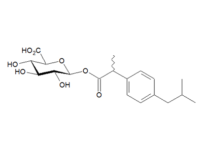 (R,S)-Ibuprofen acyl-β-D-glucuronide