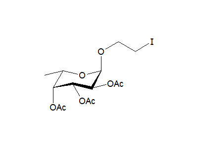 2-Iodoethyl 2,3,4-tri-O-acetyl-α-L-fucopyranoside
