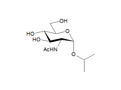 Isopropyl 2-acetamido-2-deoxy-α-D-glucopyranoside