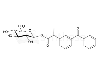 (S)-Ketoprofen acyl-β-D-glucuronide