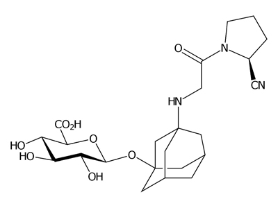 Vildagliptin O-β-D-glucuronide