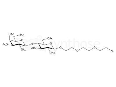β-D-Lac-PEG3-azide heptaacetate