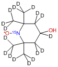 4-Hydroxy-2,2,6,6-tetramethylpiperidine-d17-1-15N-1-oxyl