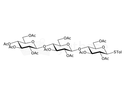 4-Methylphenyl 1-thio-β-D-cellotrioside decaacetate