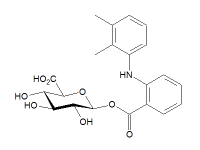 Mefenamic acid acyl-β-D-glucuronide