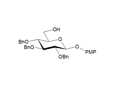 4-Methoxyphenyl 2,3,4-tri-O-benzyl-β-D-glucopyranoside