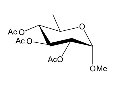 Methyl 2,3,4-tri-O-acetyl-6-deoxy-α-D-glucopyranoside