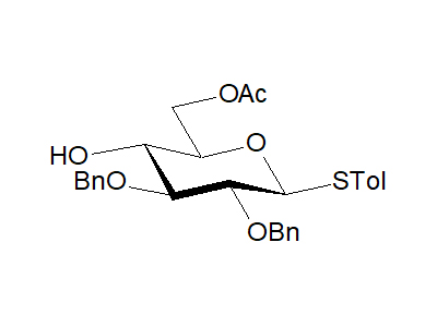 4-Methylphenyl 6-O-acetyl-2,3-di-O-benzyl-1-thio-β-D-glucopyranoside